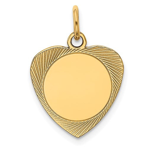 14k-etched-013-gauge-engravable-heart-disc-charm-SolomonJeweler-Wichita-KS-CustomJewelry