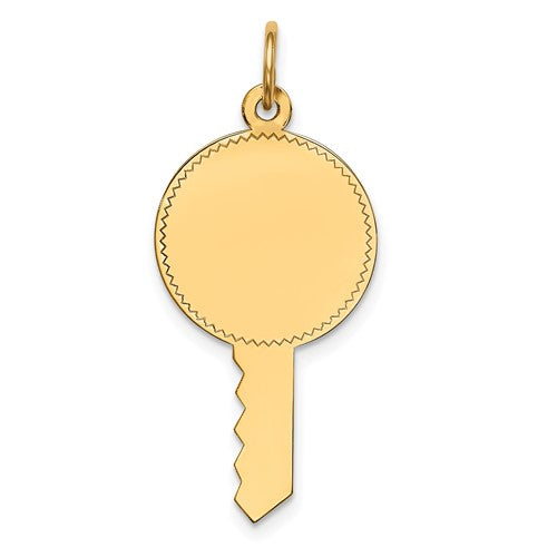 14k-plain-011-gauge-engravable-key-charm-SolomonJeweler-Wichita-KS-CustomJewelry