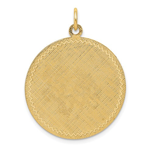 14k-patterned-018-gauge-circular-engravable-disc-w-satin-back-SolomonJeweler-Wichita-KS-CustomJewelry