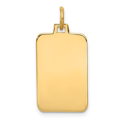 14k-plain-011-gauge-engravable-rectangular-disc-charm-SolomonJeweler-Wichita-KS-CustomJewelry
