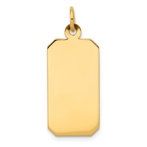14k-plain-018-gauge-engravable-rectangular-disc-charm-SolomonJeweler-Wichita-KS-CustomJewelry