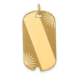 14k-patterned-013-gauge-engravable-dog-tag-disc-charm-SolomonJeweler-Wichita-KS-CustomJewelry