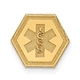 14k-non-enameled-attachable-medical-emblem-charm-SolomonJeweler-Wichita-KS-CustomJewelry