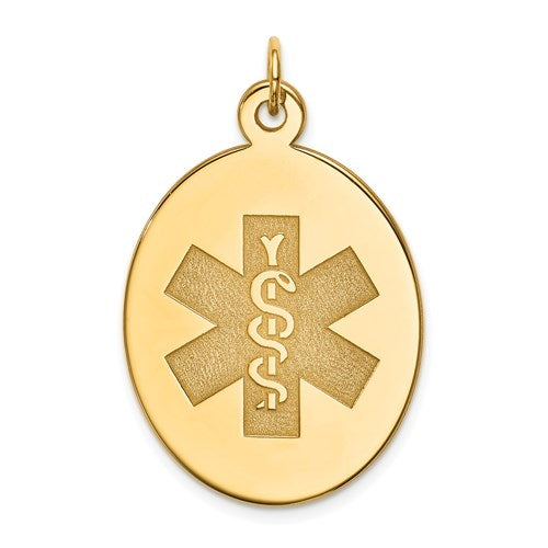 14k-non-enameled-medical-jewelry-pendant-SolomonJeweler-Wichita-KS-CustomJewelry