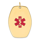 14k-red-enamel-medical-jewelry-pendant-SolomonJeweler-Wichita-KS-CustomJewelry