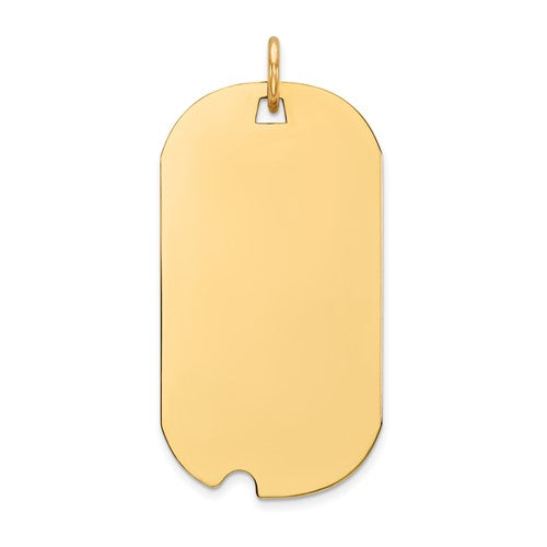 14k-plain-013-gauge-engravable-dog-tag-w-notch-disc-charm-SolomonJeweler-Wichita-KS-CustomJewelry