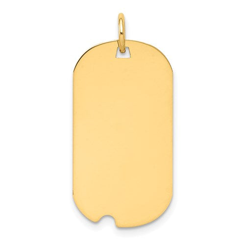 14k-plain-009-gauge-engraveable-dog-tag-w-notch-disc-charm-SolomonJeweler-Wichita-KS-CustomJewelry