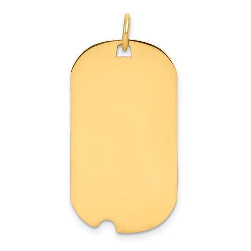 14k-plain-018-gauge-engraveable-dog-tag-w-notch-disc-charm-SolomonJeweler-Wichita-KS-CustomJewelry