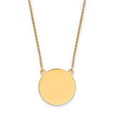 14k-plain-018-gauge-circular-engravable-disc-18in-necklace-SolomonJeweler-Wichita-KS-CustomJewelry