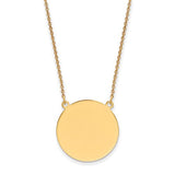 14k-plain-013-gauge-circular-engravable-disc-18in-necklace-SolomonJeweler-Wichita-KS-CustomJewelry