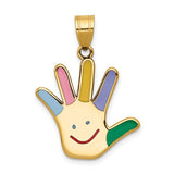 14k-enameled-autism-w-happy-face-handprint-pendant-SolomonJeweler-Wichita-KS-CustomJewelry