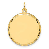 14k-etched-013-gauge-engravable-round-disc-charm-SolomonJeweler-Wichita-KS-CustomJewelry