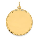 14k-etched-018-gauge-engravable-round-disc-charm-SolomonJeweler-Wichita-KS-CustomJewelry
