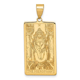 14ky-the-hierophant-tarot-card-pendant-SolomonJeweler-Wichita-KS-CustomJewelry