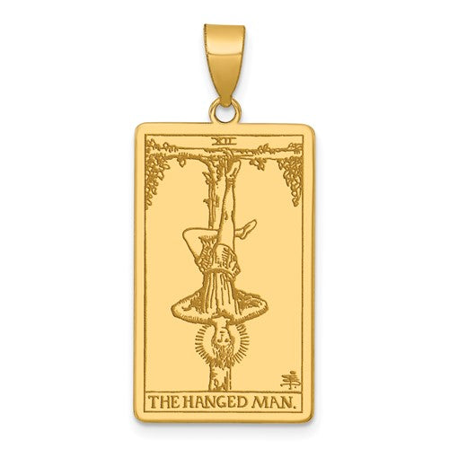 14ky-the-hanged-man-tarot-card-pendant-SolomonJeweler-Wichita-KS-CustomJewelry