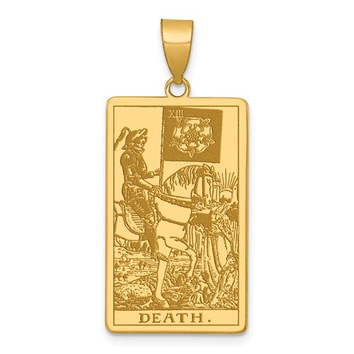 14ky-death-tarot-card-pendant-SolomonJeweler-Wichita-KS-CustomJewelry