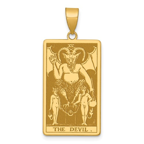 14ky-the-devil-tarot-card-pendant-SolomonJeweler-Wichita-KS-CustomJewelry