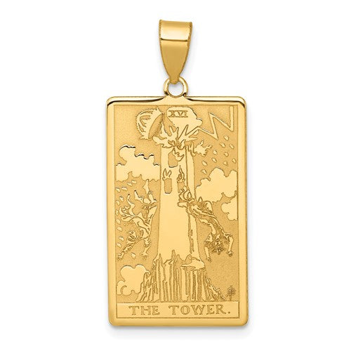 14ky-the-tower-tarot-card-pendant-SolomonJeweler-Wichita-KS-CustomJewelry