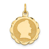 14k-boy-head-on-009-gauge-engravable-scalloped-disc-charm-SolomonJeweler-Wichita-KS-CustomJewelry