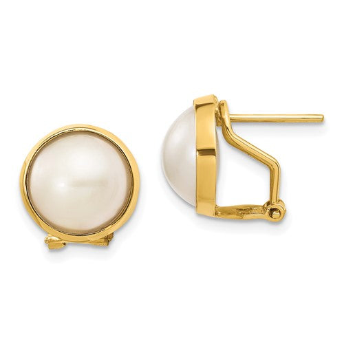 14k-10-11mm-white-freshwater-cultured-mabe-pearl-omega-back-earrings-SolomonJeweler-Wichita-KS-CustomJewelry