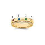 14k-4-birthstone-and-diamond-mothers-ring-semi-mount-SolomonJeweler-Wichita-KS-CustomJewelry