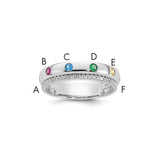 14k-wg-6-birthstone-and-diamond-mothers-ring-semi-mount-SolomonJeweler-Wichita-KS-CustomJewelry