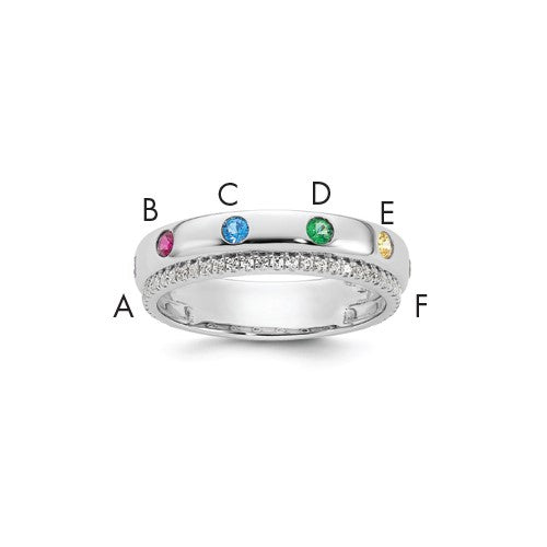 14k-wg-6-birthstone-and-diamond-mothers-ring-semi-mount-SolomonJeweler-Wichita-KS-CustomJewelry