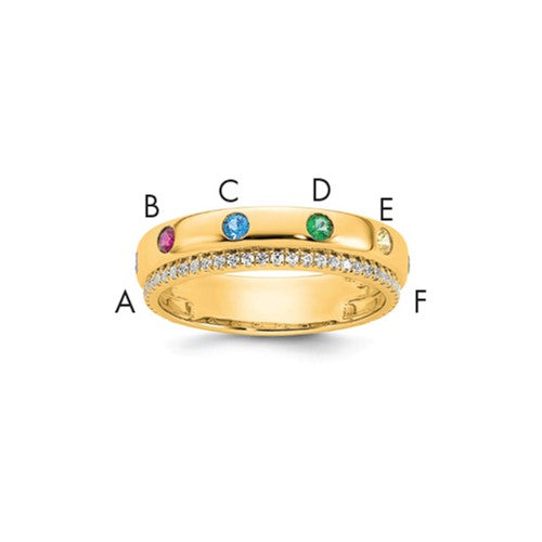 14k-6-birthstone-and-diamond-mothers-ring-semi-mount-SolomonJeweler-Wichita-KS-CustomJewelry