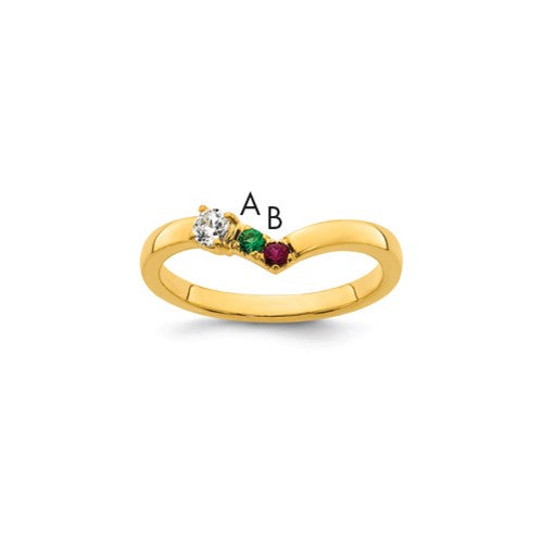 14k-2-birthstone-with-diamond-mothers-ring-mounting-SolomonJeweler-Wichita-KS-CustomJewelry