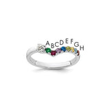 14k-wg-8-birthstone-with-diamond-with-mothers-ring-mounting-SolomonJeweler-Wichita-KS-CustomJewelry