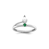 14k-white-gold-heart-with-1-birthstone-mothers-ring-mounting-SolomonJeweler-Wichita-KS-CustomJewelry