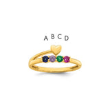 14k-heart-with-4-birthstone-mothers-ring-mounting-SolomonJeweler-Wichita-KS-CustomJewelry