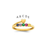 14k-heart-with-5-birthstone-mothers-ring-mounting-SolomonJeweler-Wichita-KS-CustomJewelry