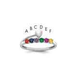 14k-white-gold-heart-with-6-birthstone-mothers-ring-mounting-SolomonJeweler-Wichita-KS-CustomJewelry