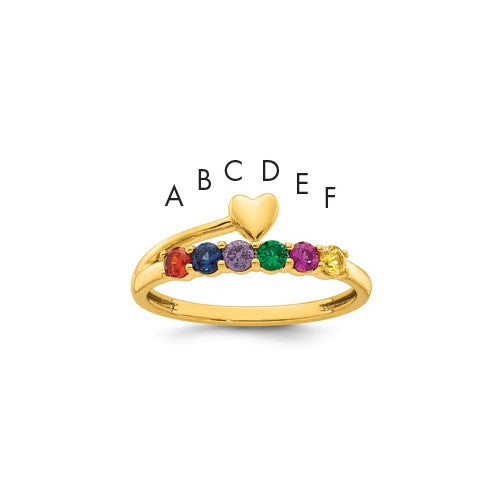 14k-heart-with-6-birthstone-mothers-ring-mounting-SolomonJeweler-Wichita-KS-CustomJewelry