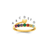 14k-heart-with-7-birthstone-mothers-ring-mounting-SolomonJeweler-Wichita-KS-CustomJewelry