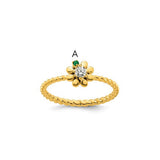 14k-1-birthstone-flower-with-diamond-mothers-ring-mounting-SolomonJeweler-Wichita-KS-CustomJewelry