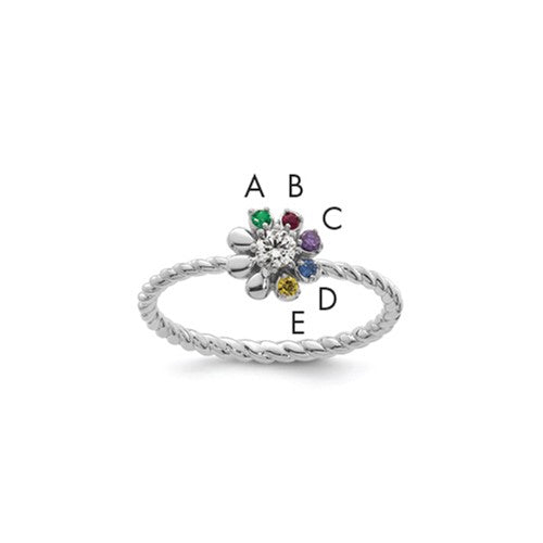 14k-wg-5-birthstone-flower-w-diamond-mothers-ring-mounting-SolomonJeweler-Wichita-KS-CustomJewelry