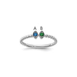 14k-white-gold-2-birthstone-mothers-ring-mounting-SolomonJeweler-Wichita-KS-CustomJewelry