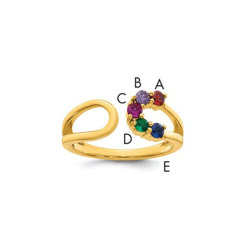 14k-5-birthstone-wrap-mothers-ring-mounting-SolomonJeweler-Wichita-KS-CustomJewelry