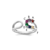 14k-white-gold-6-birthstone-wrap-mothers-ring-mounting-SolomonJeweler-Wichita-KS-CustomJewelry