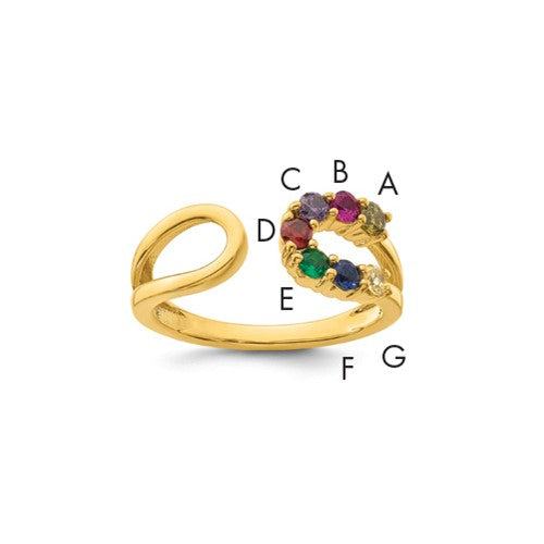 14k-7-birthstone-wrap-mothers-ring-mounting-SolomonJeweler-Wichita-KS-CustomJewelry