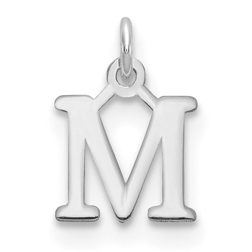 14kw-cutout-letter-m-initial-pendant-SolomonJeweler-Wichita-KS-CustomJewelry