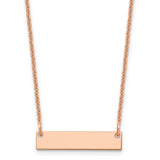 14k-rose-gold-small-blank-bar-necklace-SolomonJeweler-Wichita-KS-CustomJewelry