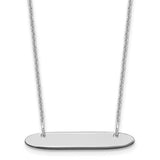 14k-white-gold-small-oblong-blank-bar-necklace-SolomonJeweler-Wichita-KS-CustomJewelry