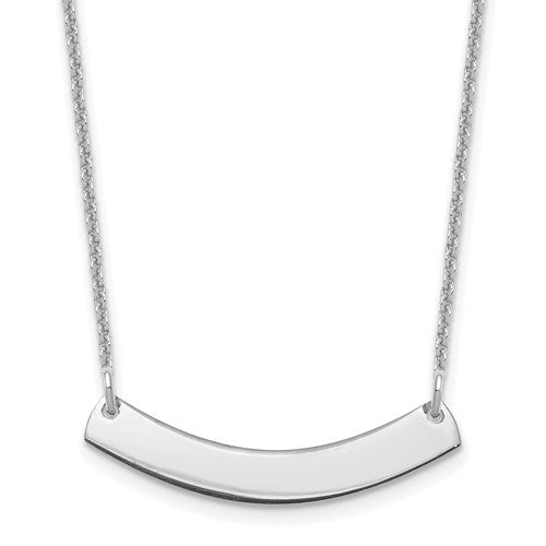 10k-white-gold-small-curved-blank-bar-necklace-SolomonJeweler-Wichita-KS-CustomJewelry