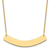 14k-yellow-gold-medium-curved-blank-bar-necklace-SolomonJeweler-Wichita-KS-CustomJewelry