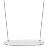 14k-white-gold-large-oblong-blank-bar-necklace-SolomonJeweler-Wichita-KS-CustomJewelry