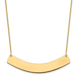 14k-yellow-gold-large-curved-blank-bar-necklace-SolomonJeweler-Wichita-KS-CustomJewelry