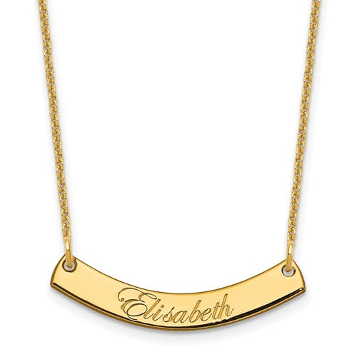 14k-yellow-gold-small-edwardian-script-curved-bar-necklace-SolomonJeweler-Wichita-KS-CustomJewelry